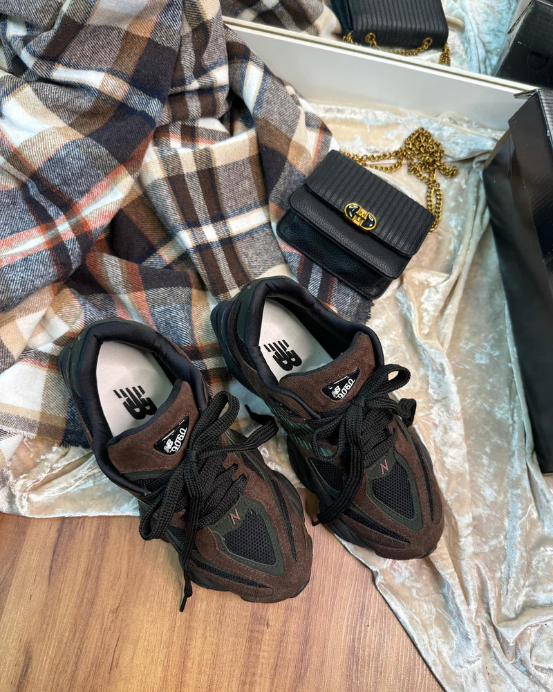 New 9060 Unisex - Marrón/Verde (Lanzamiento)