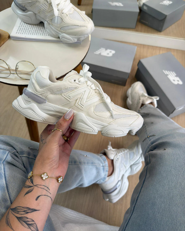 New 9060 Unisex - Beige/Blanco (Lanzamiento)