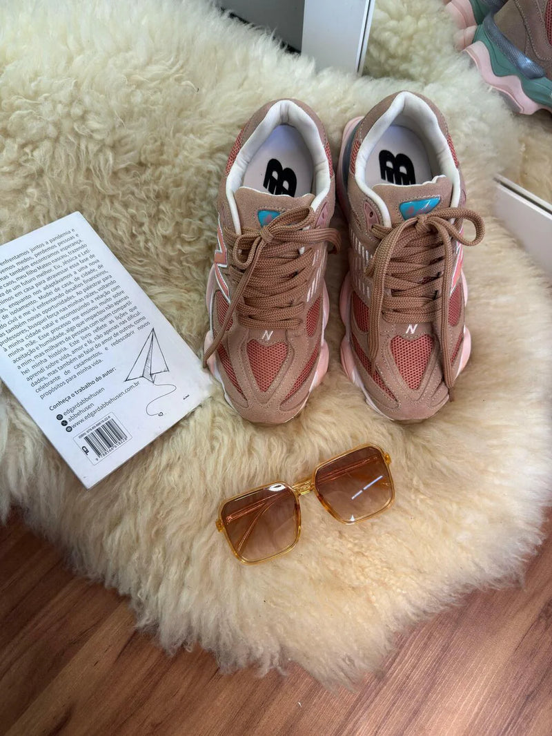 New 9060 Unisex - Marrón/Rosa (Lanzamiento)