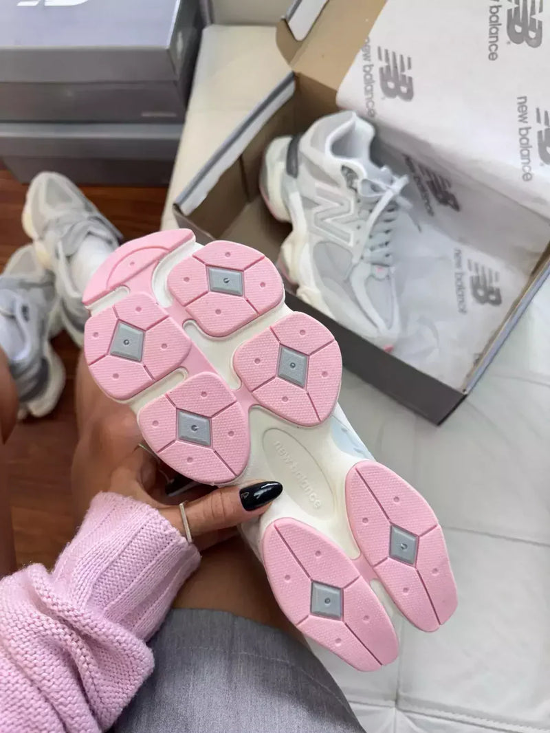 New 9060 Unisex - Gris/Rosa (Lanzamiento)