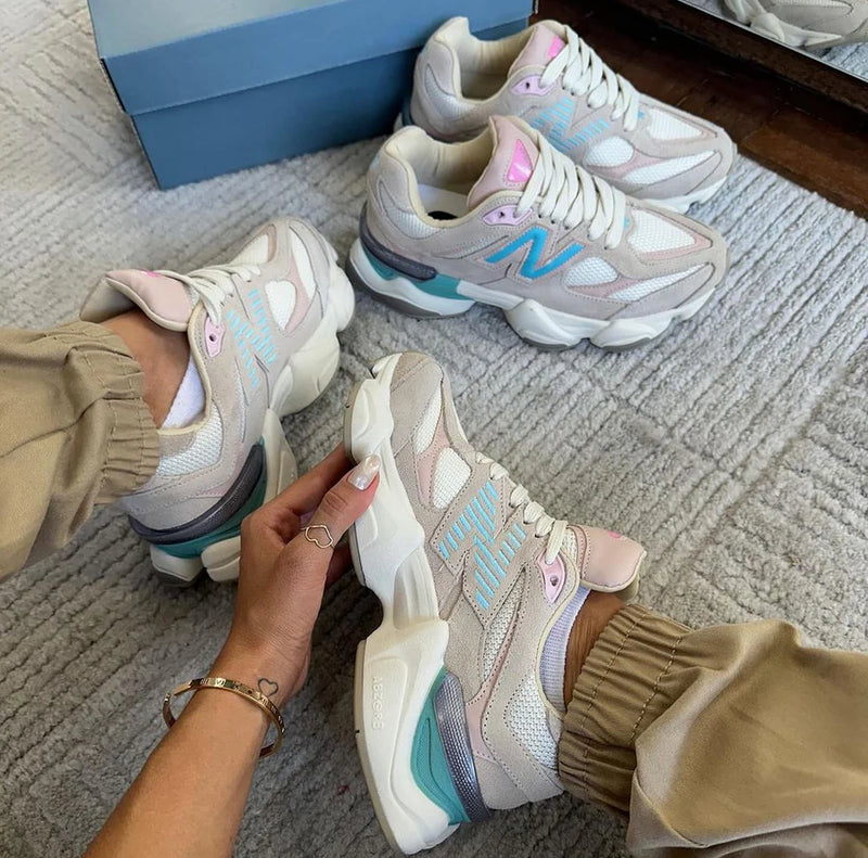 New 9060 Unisex - Rosa/Azul/Beige (Lanzamiento)