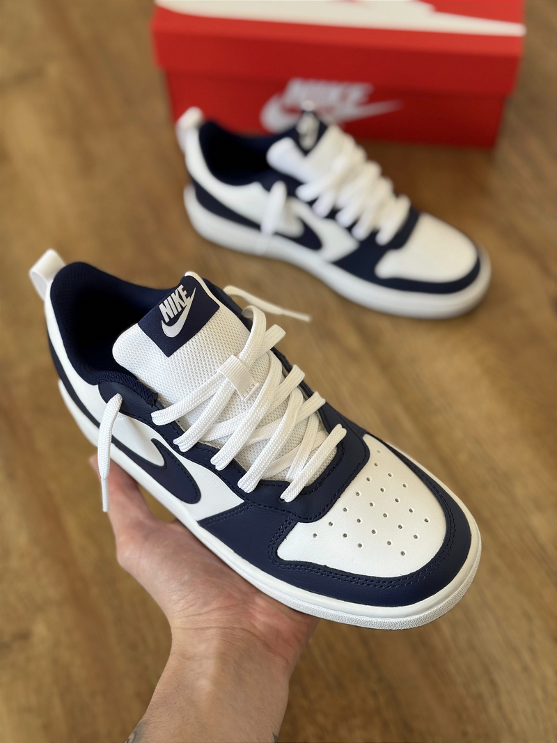 NK Court Borough Unisex (blanco/marino)