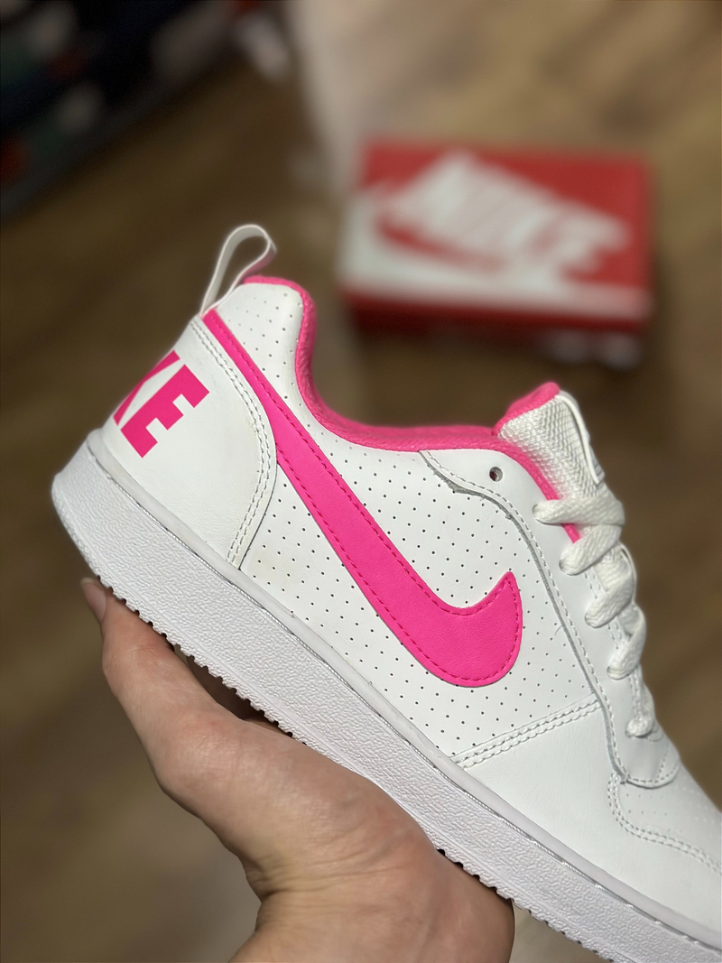 NK Court Borough Unisex (blanco/rosa)